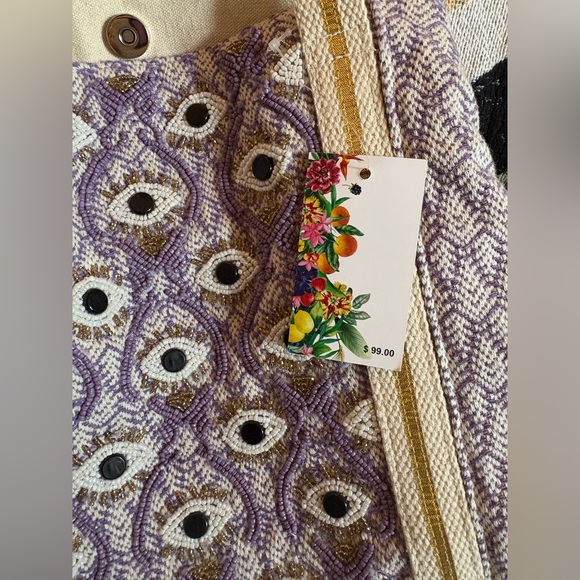 NWT Evil Eye Tote Shoulder Bag by America & Beyond - Picture 9 of 13